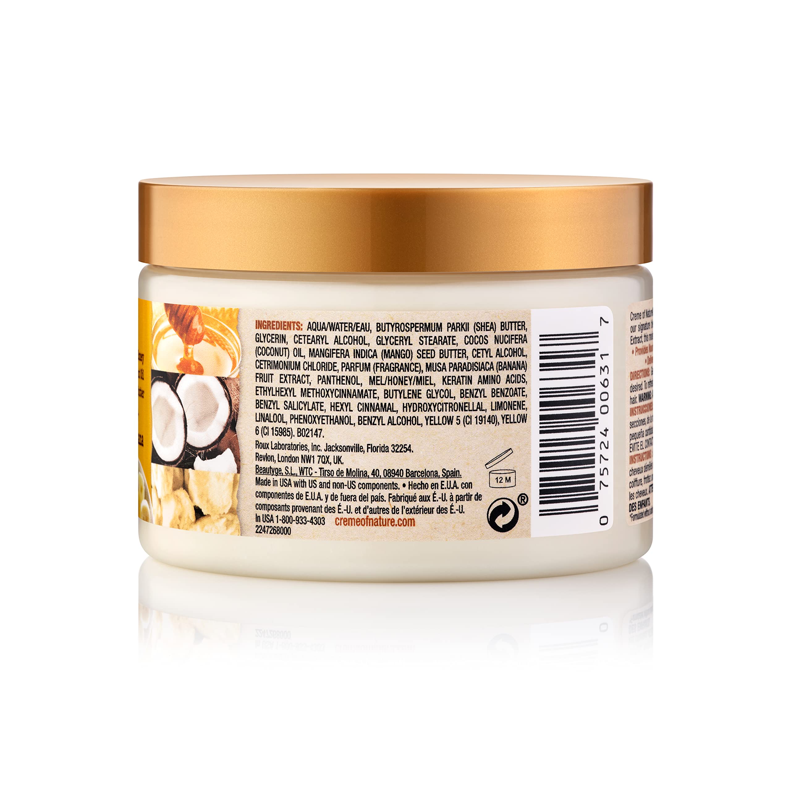 Creme of Nature Curl Pudding packaging designed for curl definition and hold.