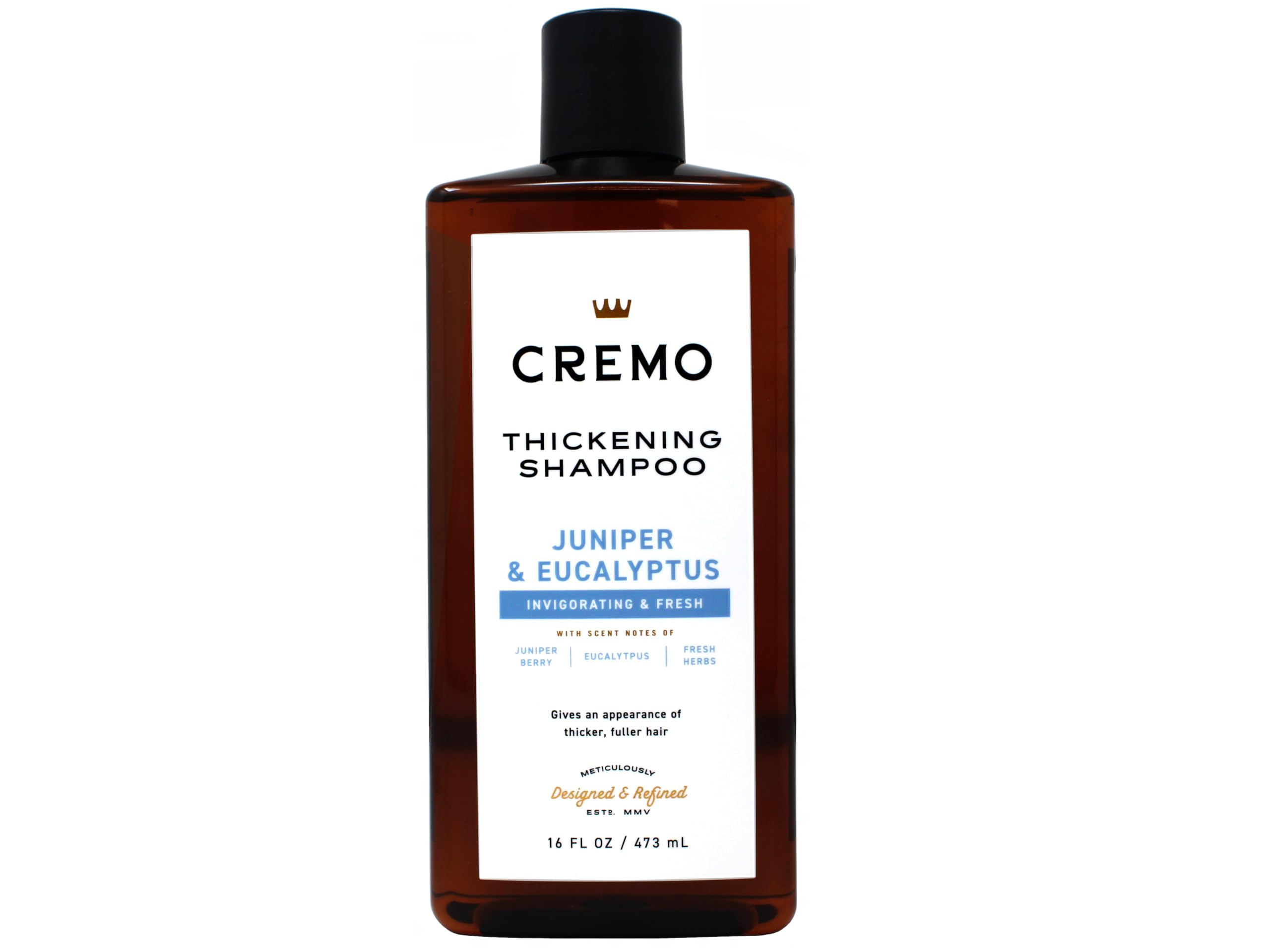 Cremo Barber Grade close-up bottle highlights premium packaging and scent