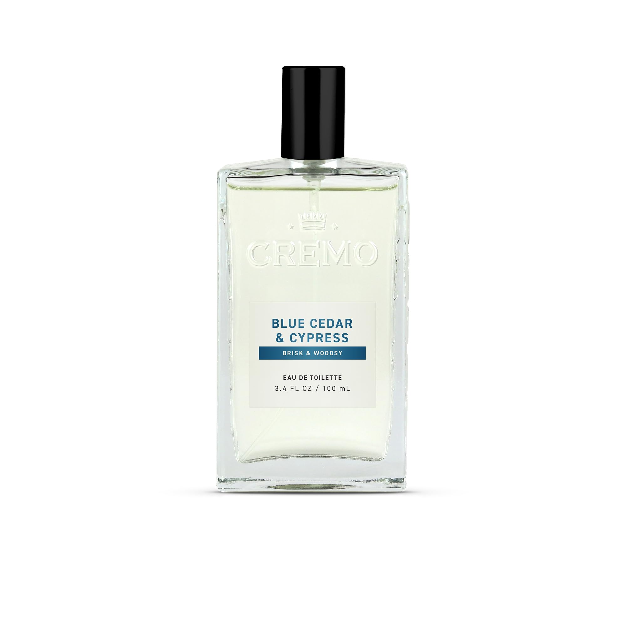 Cremo Blue Cedar & Cypress bottle for daily wear