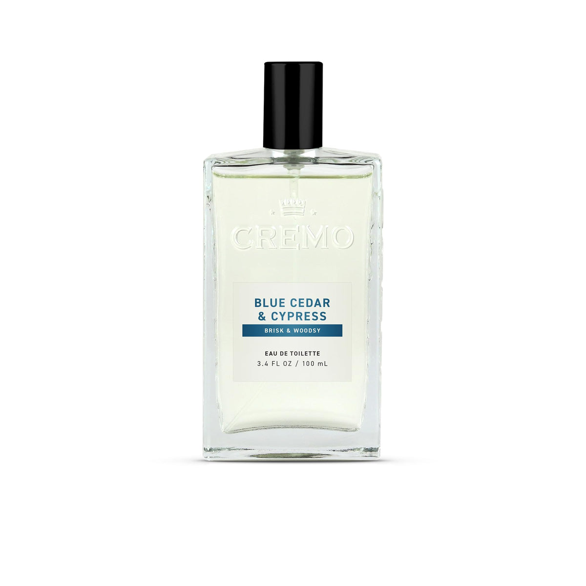 Cremo Blue Cedar & Cypress bottle for daily wear