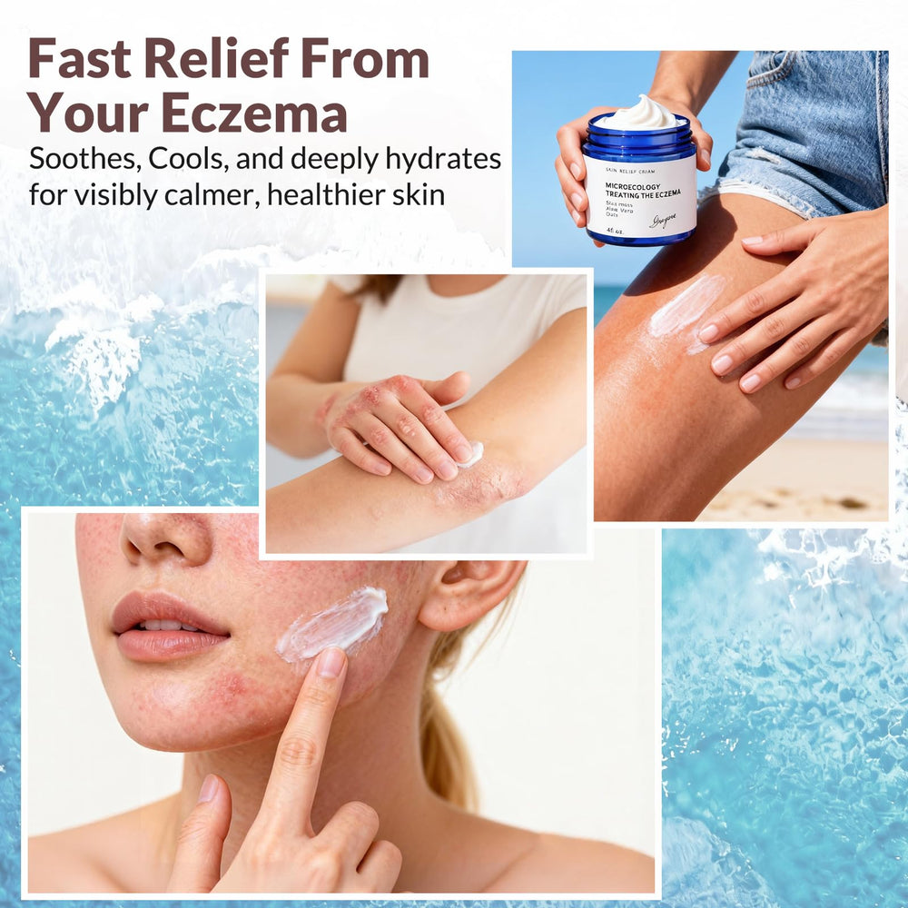 Crogooe eczema cream suitable for both face and body use.