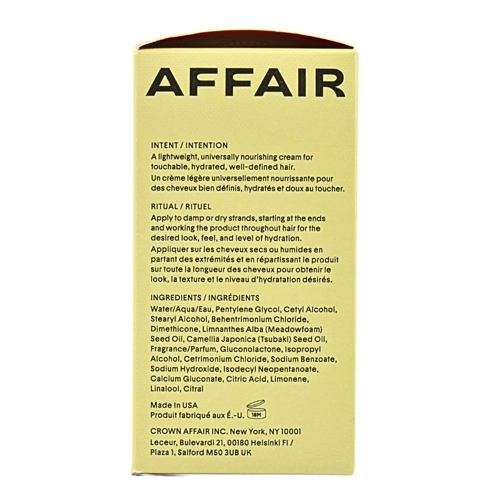 Mini travel-size Crown Affair bottle highlighting Bergamot-Yuzu-Lemongrass scent.