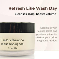Crown Affair refillable container for sustainable, ongoing hair refresh.