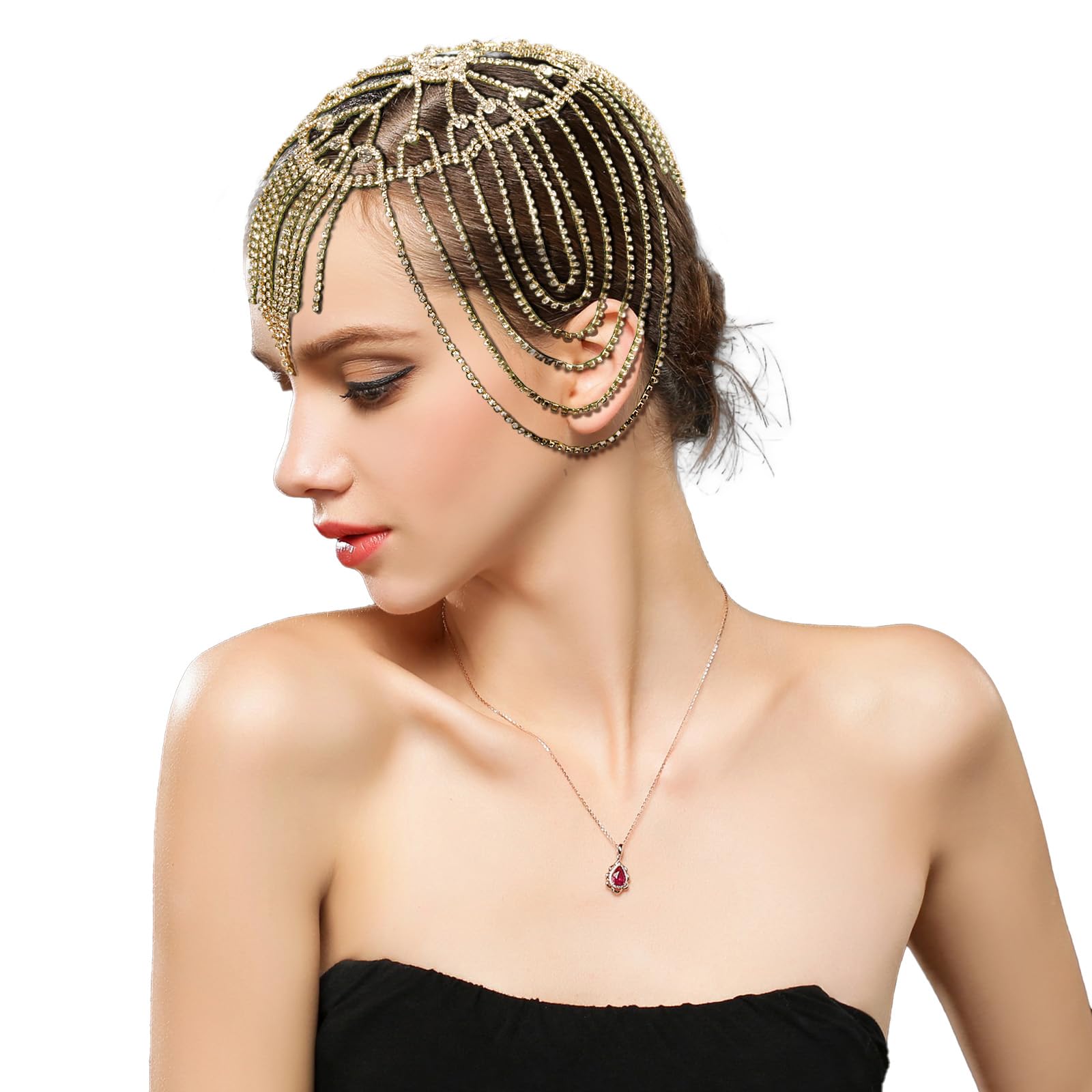 CROWN GUIDE Flapper cap headpiece makes a memorable gift.