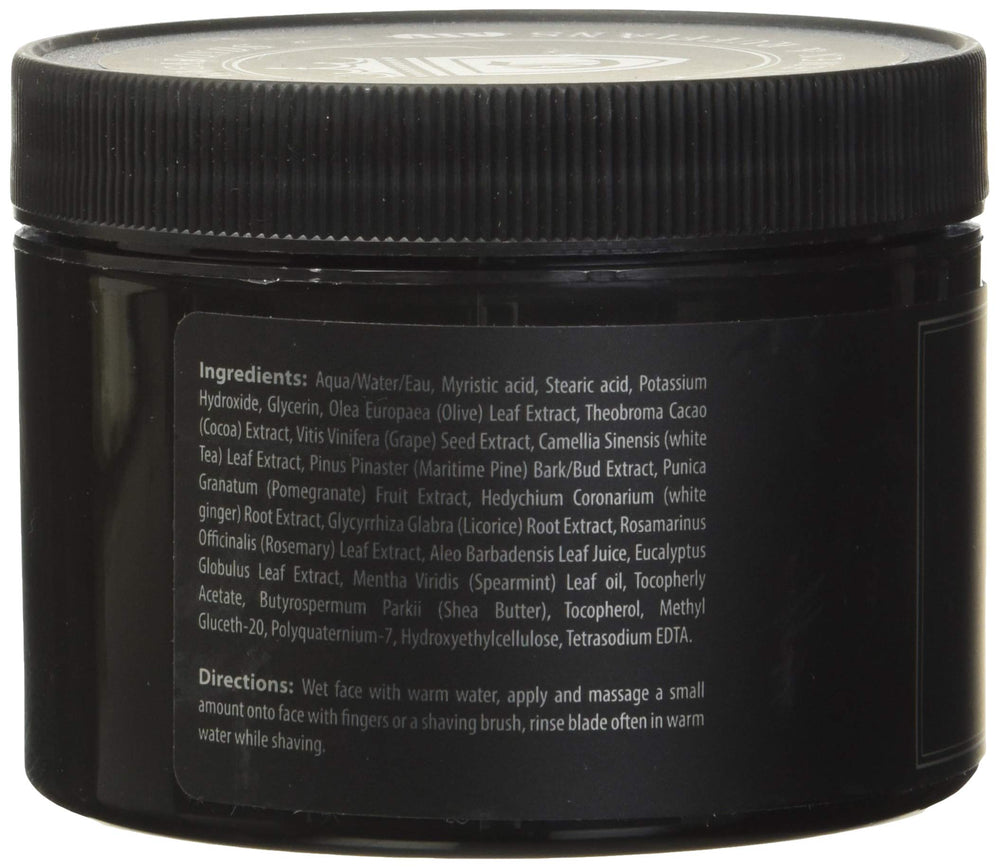 Crown Shaving Co eucalyptus spearmint scent refreshes grooming routine.