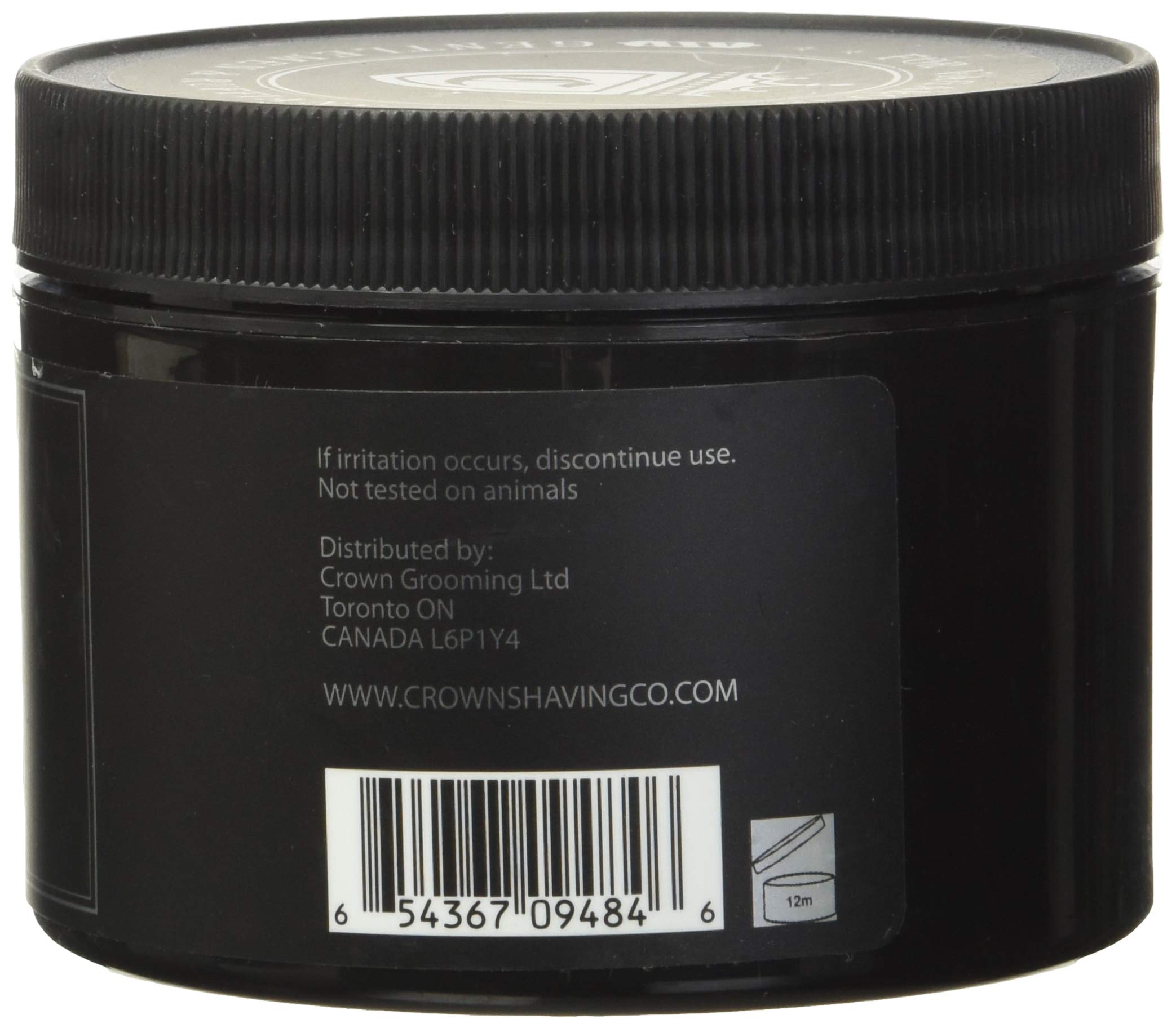 Crown Shaving Co rich lather creates a comfortable shaving experience.