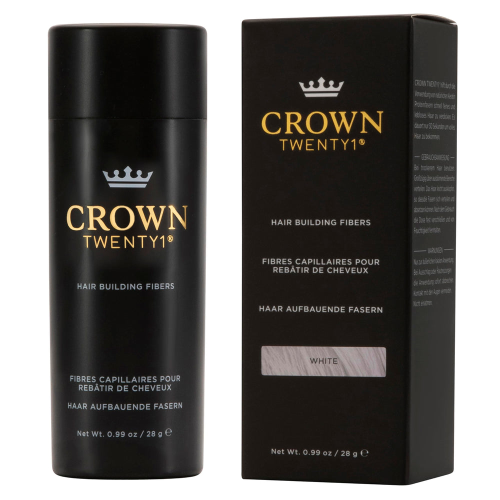 CROWN Twenty1 Hair Fibers crown coverage creates a fuller crown