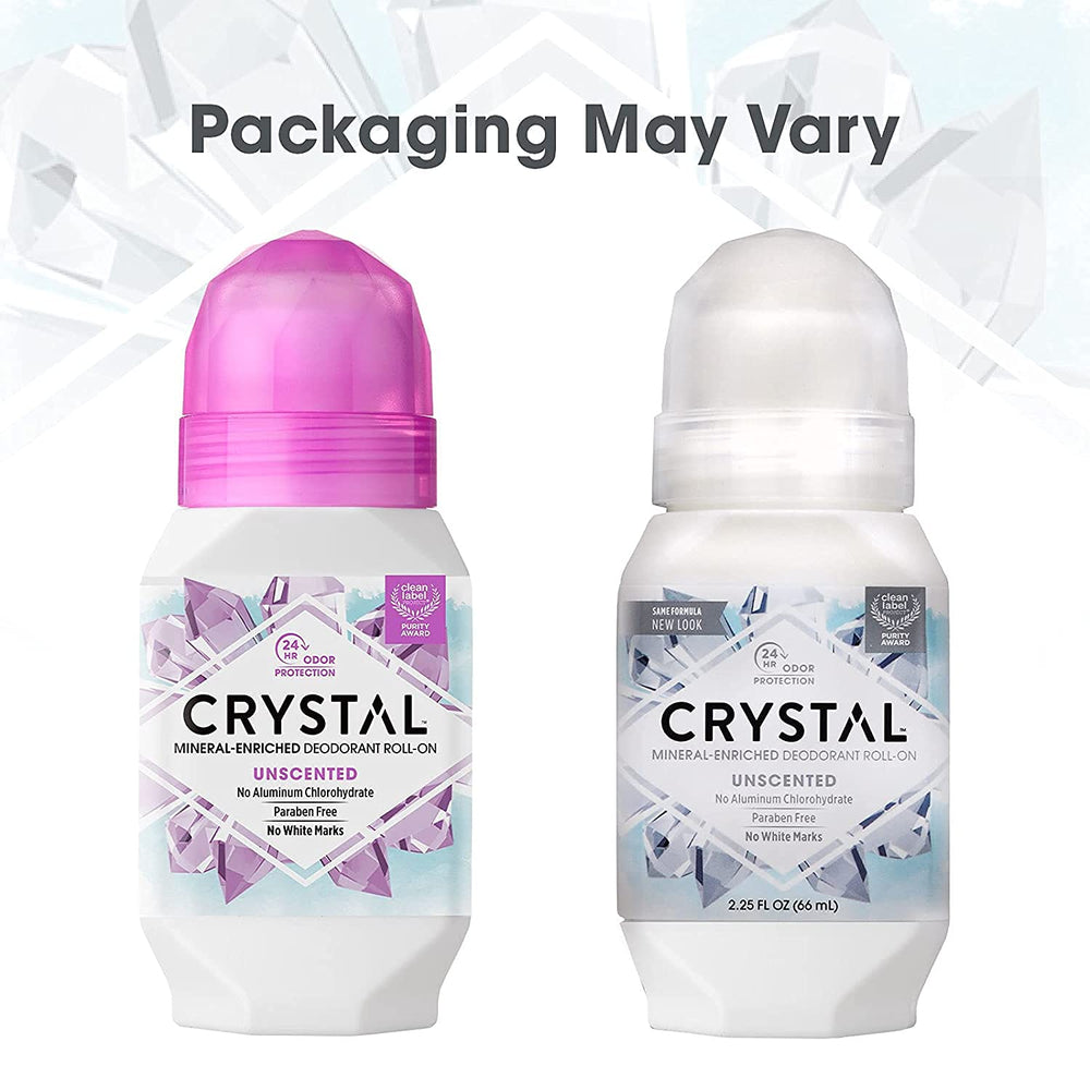 Crystal Essence aluminum chloride-free deodorant for comfortable wear