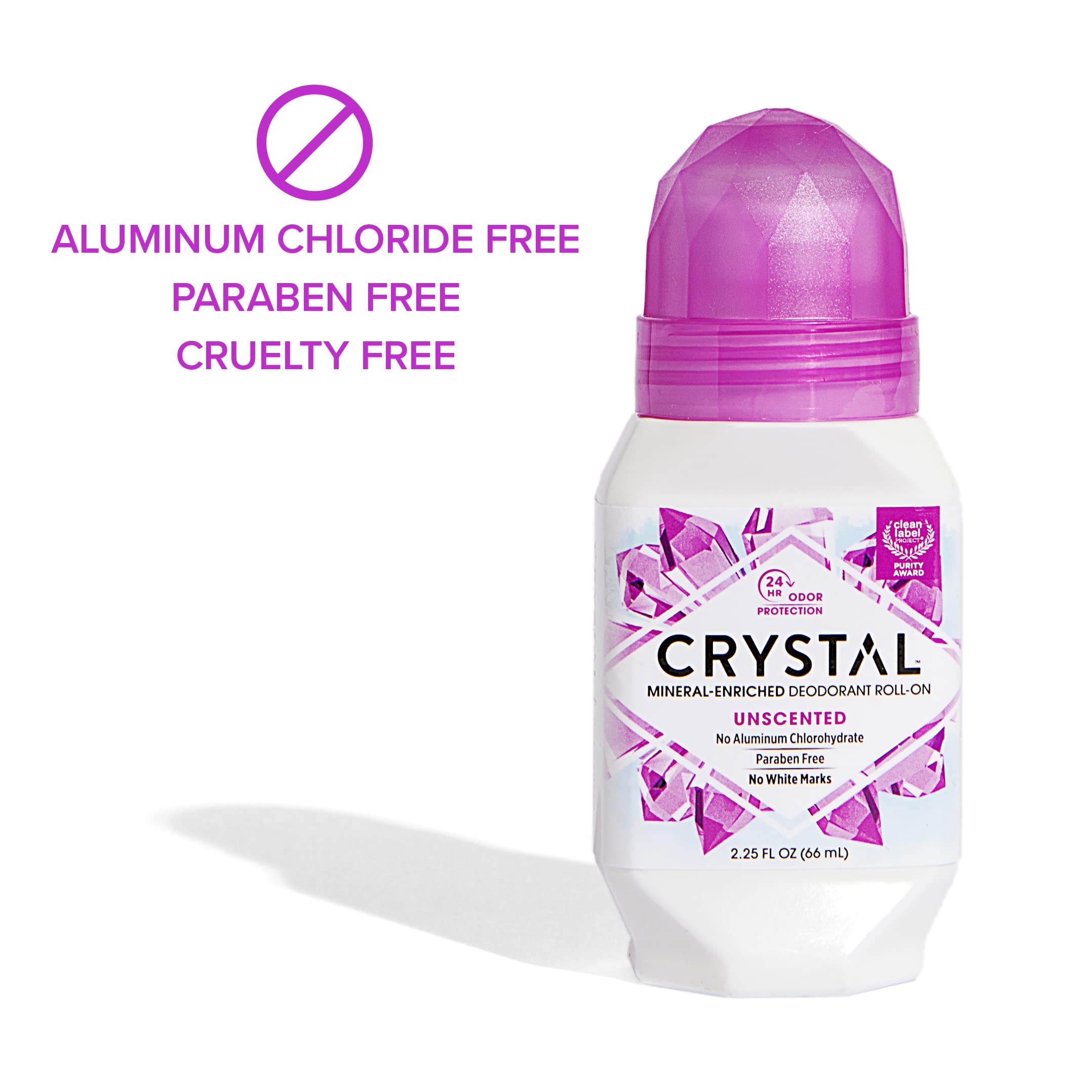 Crystal Essence mineral salts ingredients supporting gentle odor control