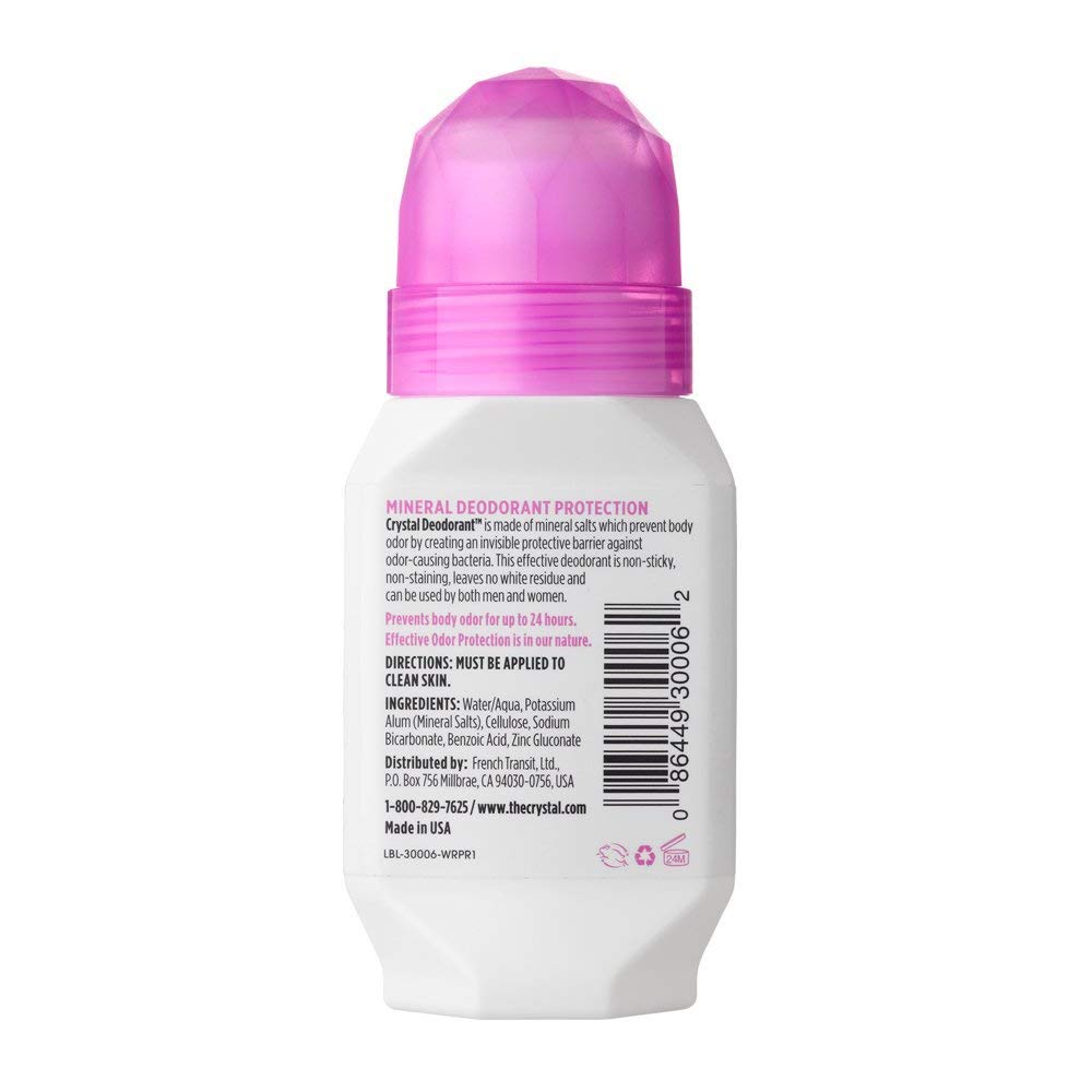 Crystal Essence pack of 12 deodorant roll-ons for daily use.