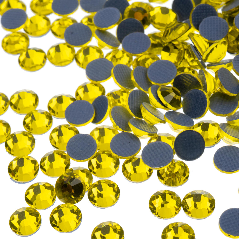 Crystal Lane Diy hotfix flatback rhinestones; easy heat-activated fabric embellishment
