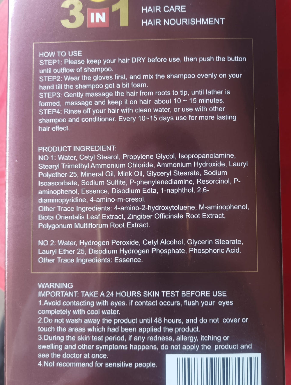 CSFDXD 500ml packaging suggests long-lasting size and value.