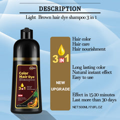 CSFDXD herbal formula with black sesame and ginseng nourishes hair