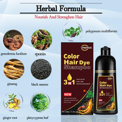 CSFDXD plant-based formula with ginseng for nourished color.