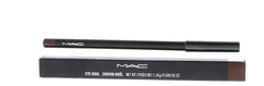 CT Capetronix MAC Eye Kohl Teddy pencil on skin for quick, controlled color at lash line.