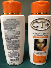 CT+ Clear Therapy aims for a more even skin tone with regular application