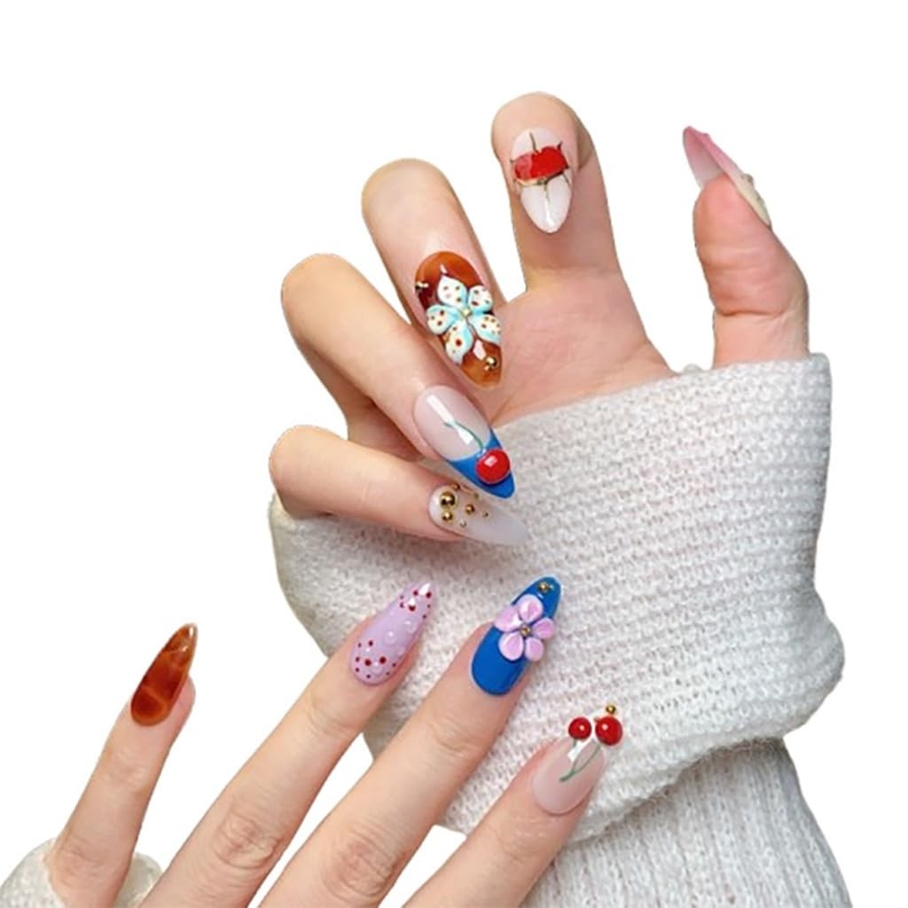 Reusable jelly glue sticker included with CTTHNBD nails for flexible wear options.