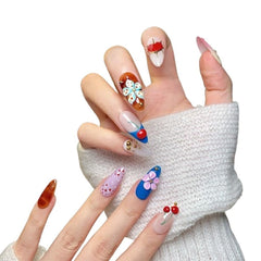 Reusable jelly glue sticker included with CTTHNBD nails for flexible wear options.