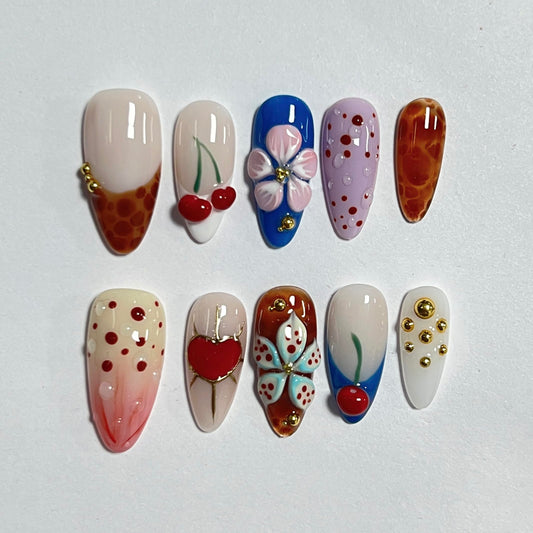 CTTHNBD winter full-cover press-on nails ready for a quick salon-like look