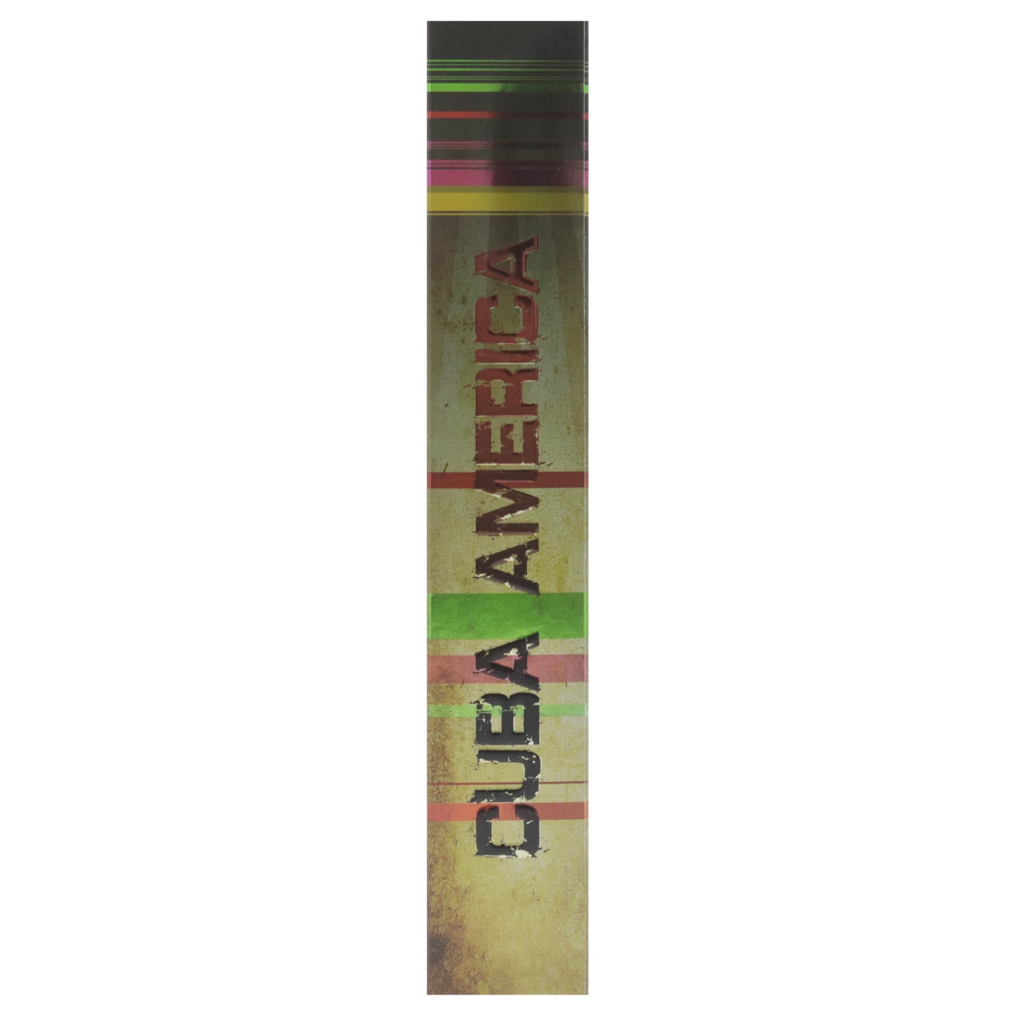 CUBA America label close-up conveys citrus bergamot blend.