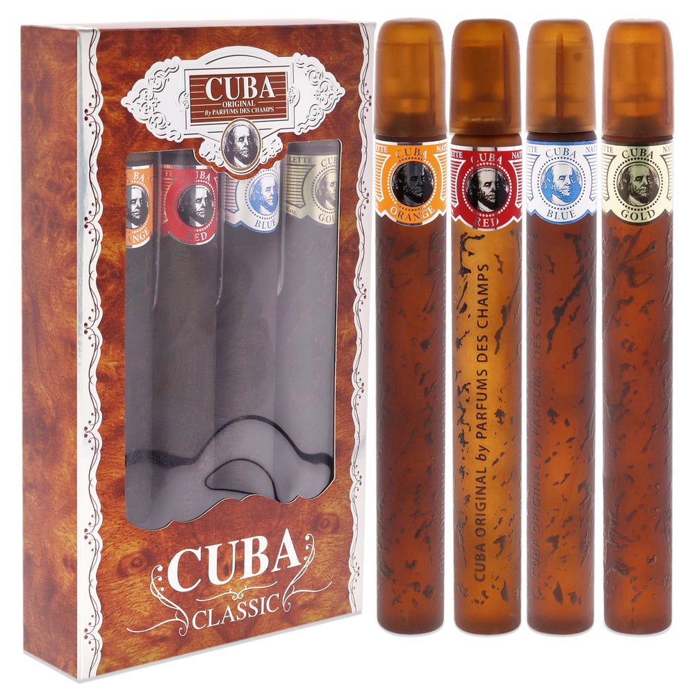 Cuba By Cuba for Men gift set packaging image, ready to present as a thoughtful gift.