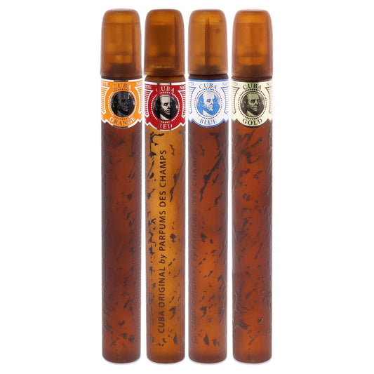 Cuba By Cuba for Men gift set perfume bottle, versatile for casual daytime wear.