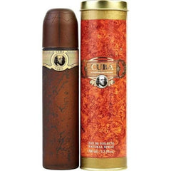 Cuba Gold Eau de Toilette bottle showcasing vanilla and amber warmth for daily wear