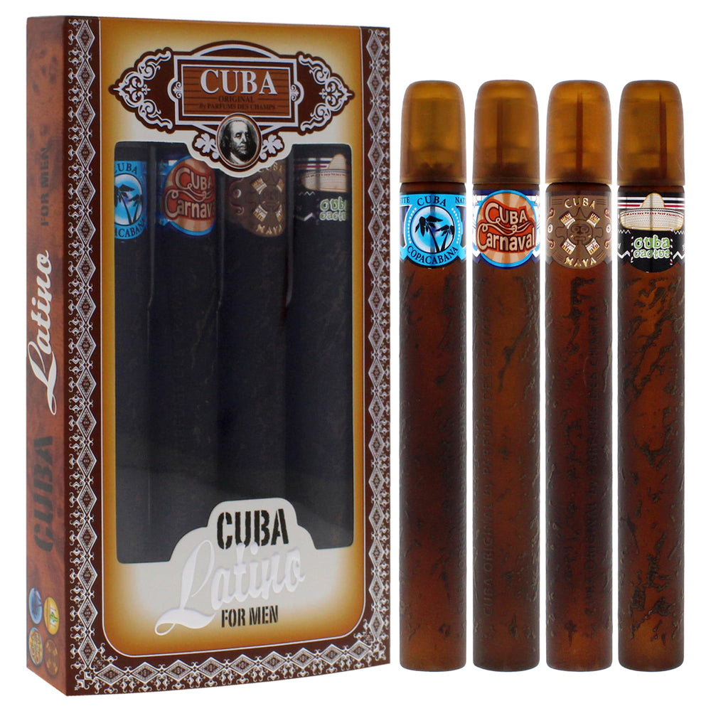 Cuba Latino Carnaval EDT bottle for evening events and social occasions.