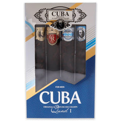 Cuba Men's Gift Set box display supports easy gifting and travel.