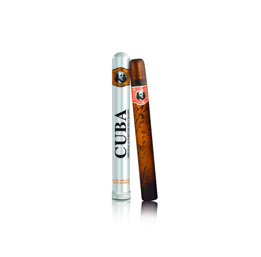 Cuba Orange EDT spray bottle for men, fresh citrus scent ideal for daily wear