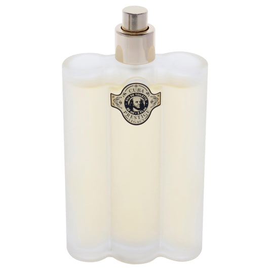 Cuba Prestige Legacy bottle side angle, balanced citrus and woody notes for versatility.