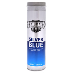 Cuba Silver Blue packaging box emphasizes premium branding and gift-ready presentation