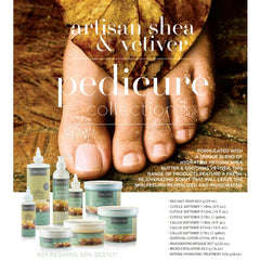 Cuccio Intense Hydrating Treatment jar shows creamy texture for smooth skin