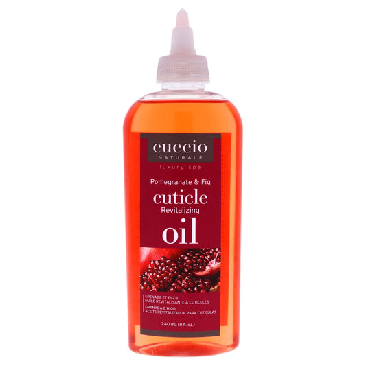 Cuccio Naturale Revitalizing Cuticle Oil bottle offering spa-grade nourishment for nails.