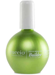 Cuccio Pro LED-UV brush-on builder gel with calcium in bottle for nails