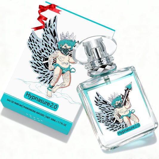 Cupidaura Hypnasure bottle 50ml with long-lasting masculine fragrance for all-day confidence.