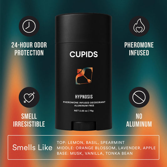 Cupids Hypnosis apply glide image highlights smooth, quick-dry application.