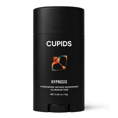 Cupids Hypnosis deodorant bottle offering aluminum-free protection for daily wear.