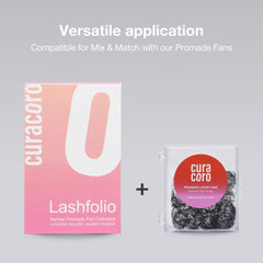 Curacoro LashFolio vegan-friendly, cruelty-free materials align with ethical lash services.