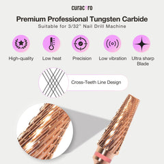 Curacoro Nail Bit Pro 5in1 for versatile shaping and smoothing