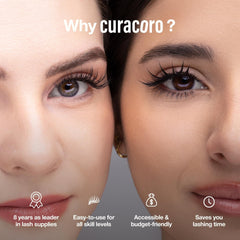 Curacoro premade spikes speed up application for efficient professional results.