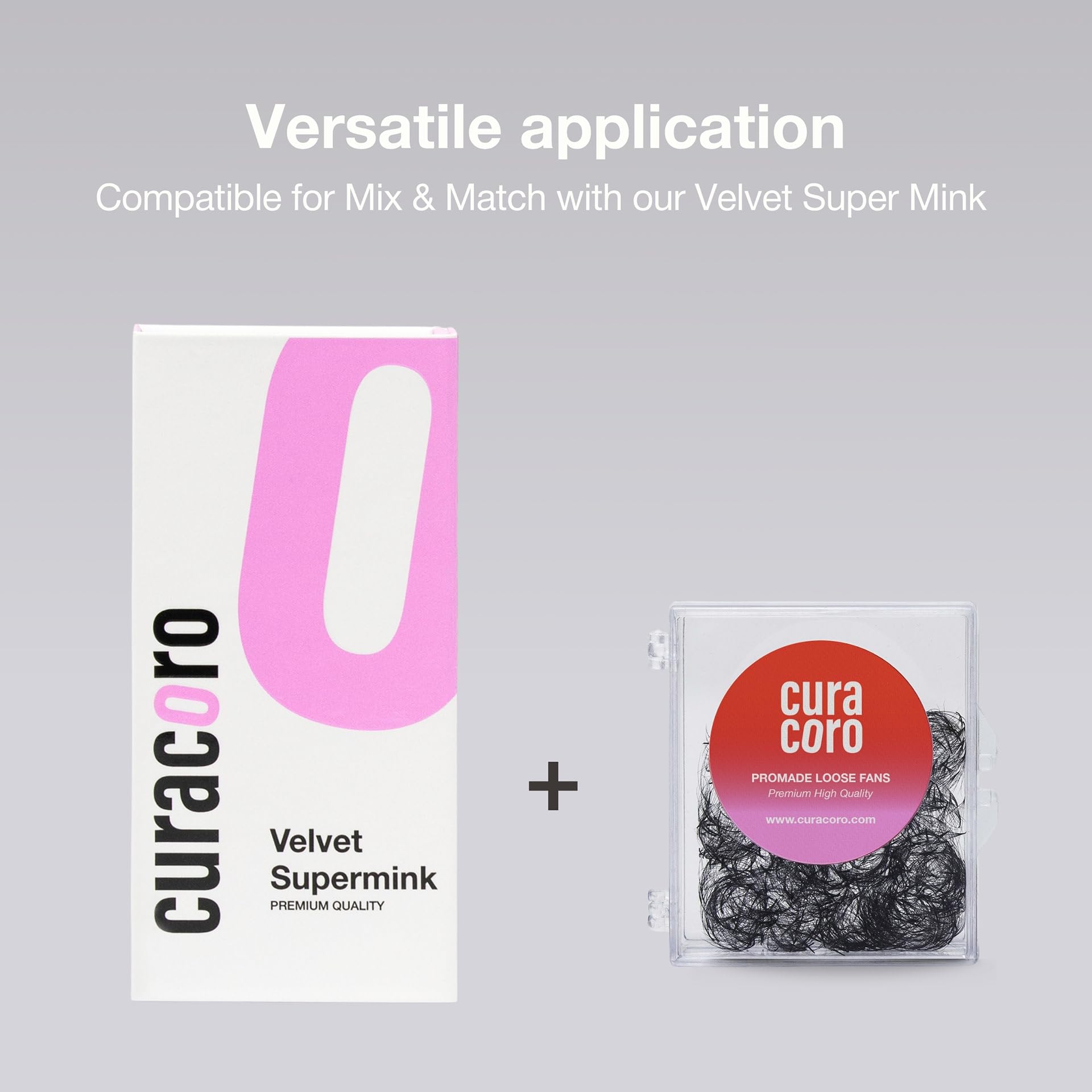Curacoro Super Mink Eyelashes precision-adhesion for cleaner lash application.