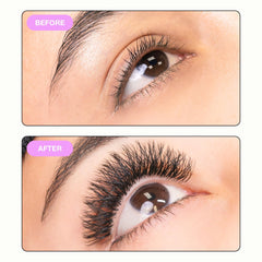 Curacoro YY Y-shape lashes offer airy fluff and graceful lift.