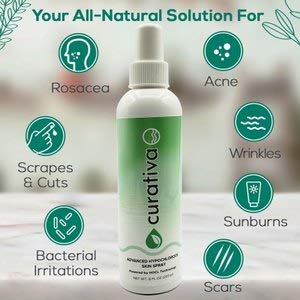 Curativa Bay simple skin care routine image suggests easy daily use