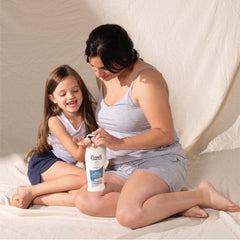 Curél NEA Seal Acceptance badge highlights trusted eczema-prone-skin suitability.