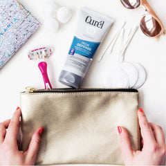 Curél Pro-Vitamin B5 focus shows nourishing conditioning that helps soothe skin.