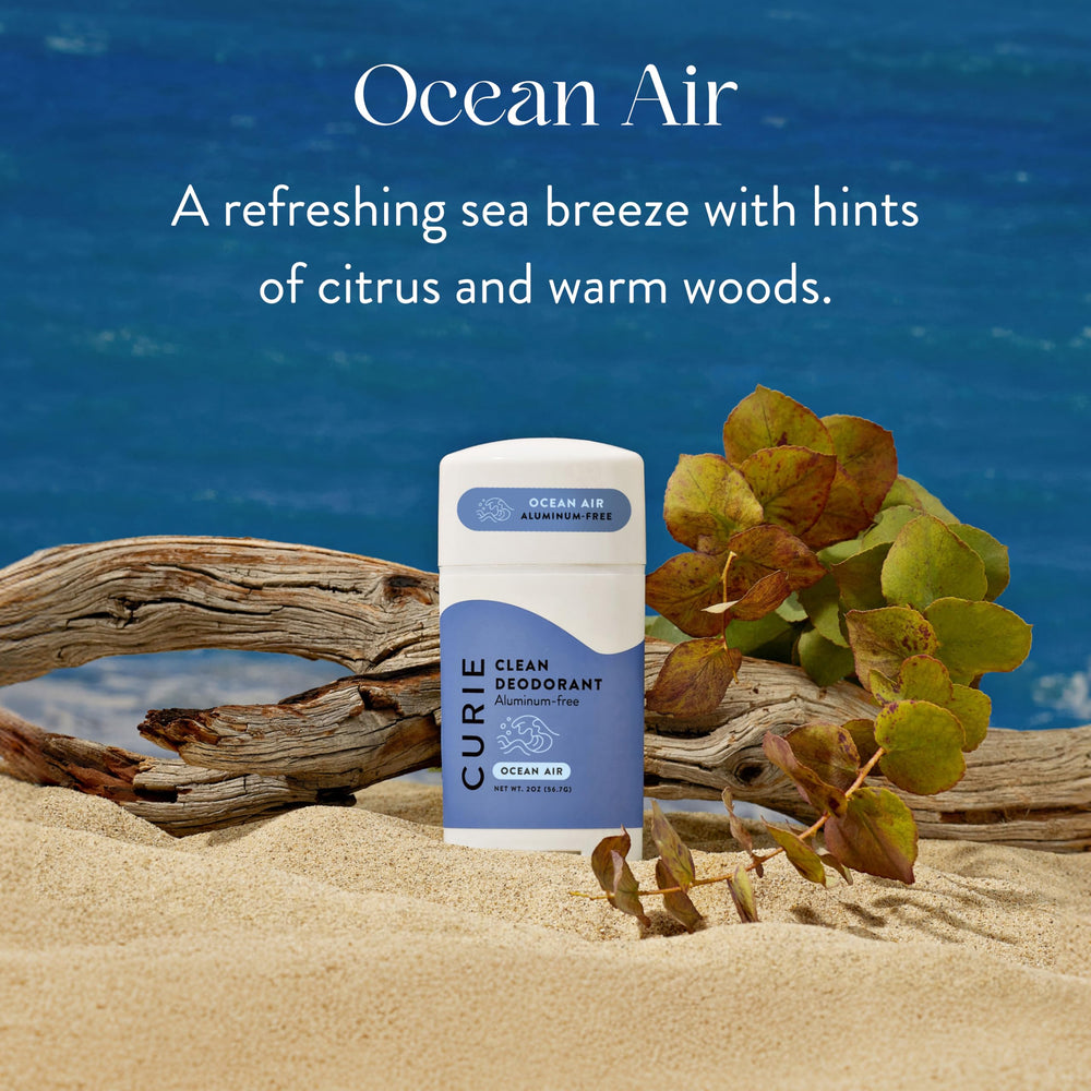 Curie cruelty-free, vegan deodorant with clean ingredients