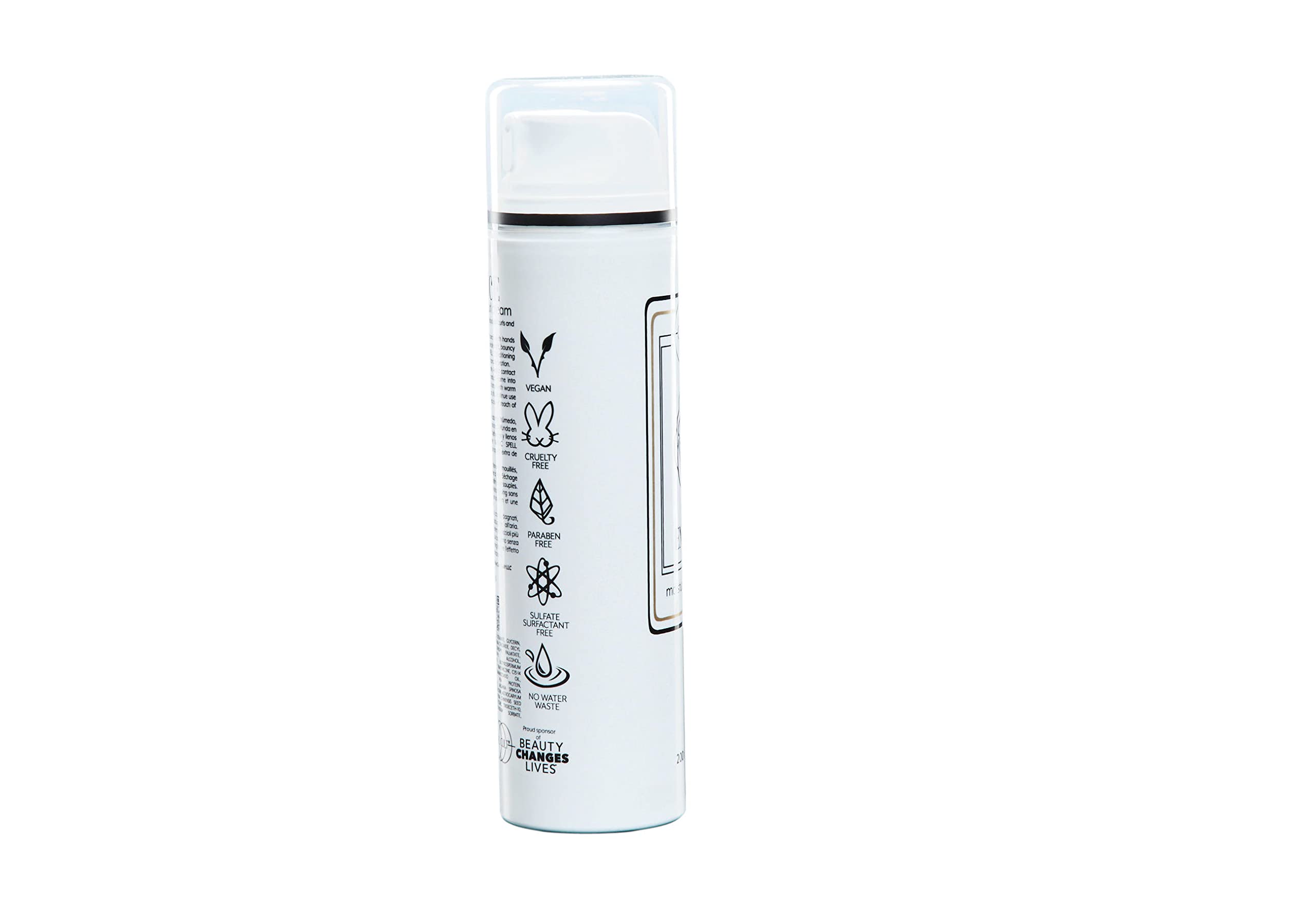Curl Cult ENHANCE Moisturizing Curl Cream pump bottle refines curls while refreshing between washes