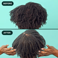 CurlMix Flaxseed Gel hair with hempseed oil emphasizes nourishment and moisture.