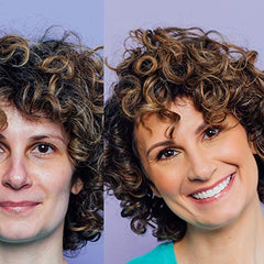CurlMix lavender scent hints at a calming styling routine.